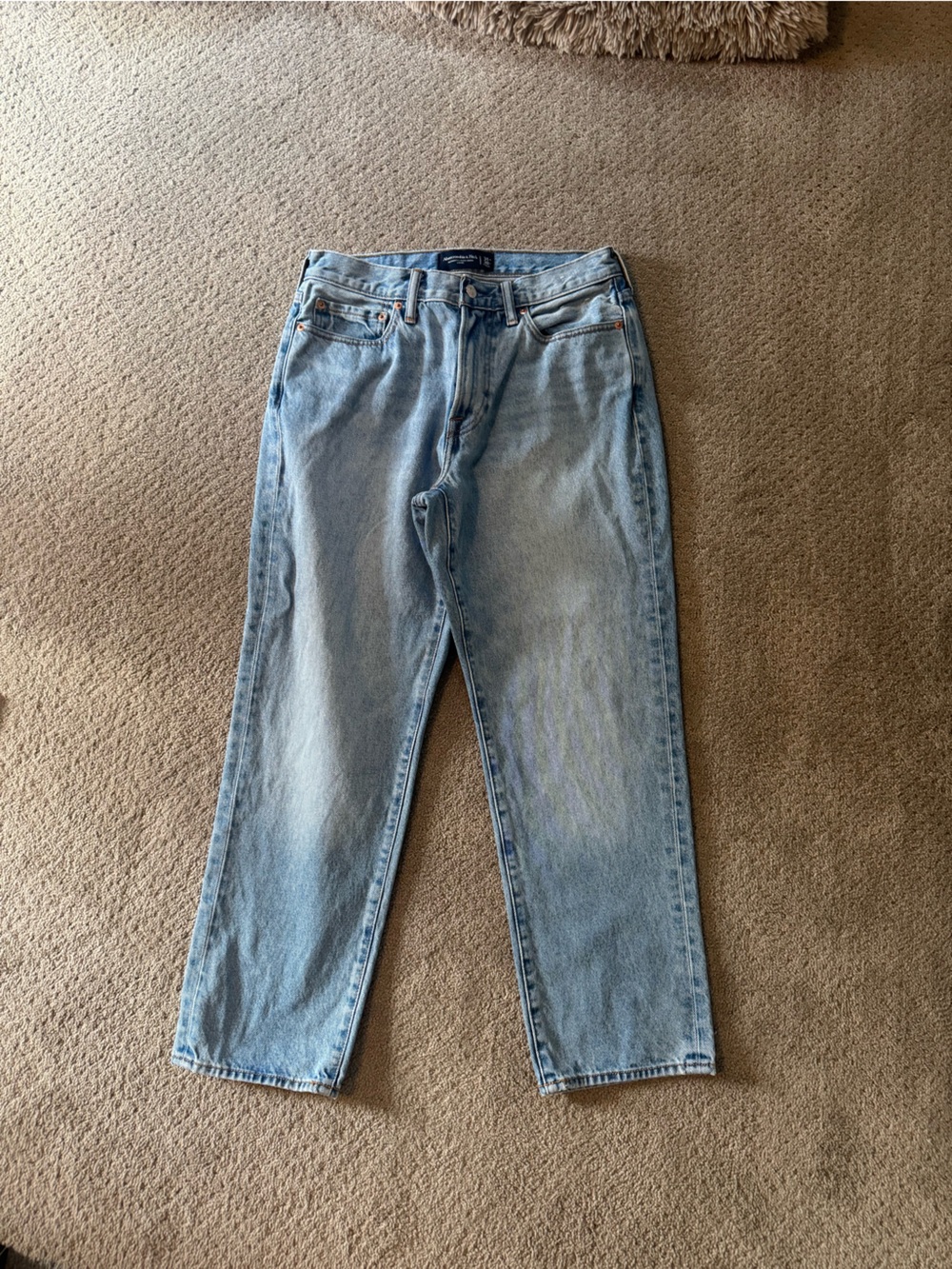 Abercrombie & Fitch light blue denim jeans